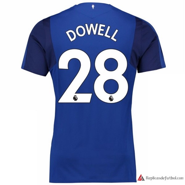 Camiseta Everton Primera equipación Dowell 2017-2018